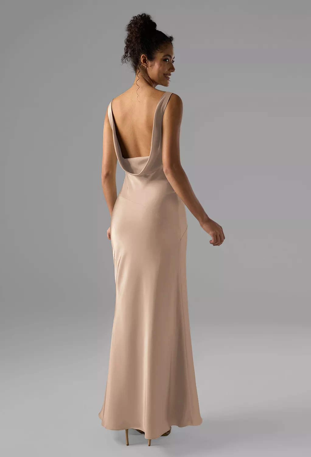 AW Rachael Taupe  Bridesmaid Dresses